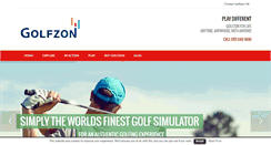 Desktop Screenshot of golfzonuk.com