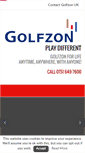 Mobile Screenshot of golfzonuk.com